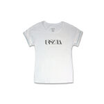 Koszulka z logo, biała (damska)