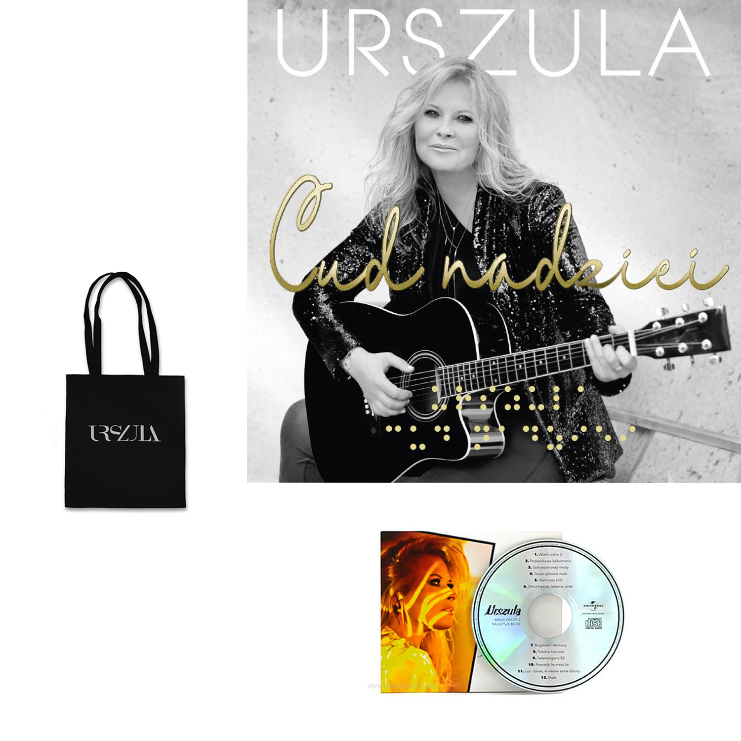 zestawurszula3 Zestaw 2 płyty + Torba z logo - obrazek 1