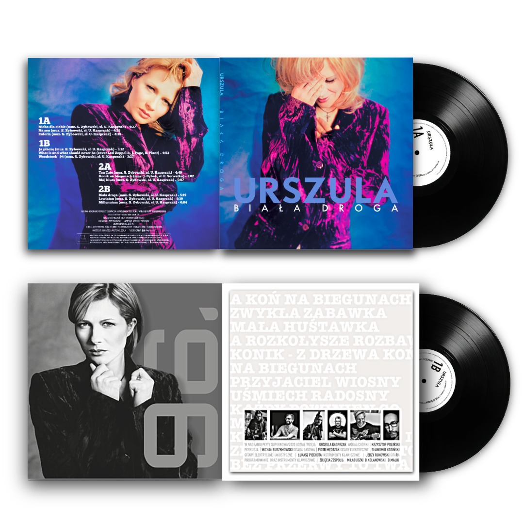 URSZULA BIAa droga mockup video Biała droga - płyta winylowa ( czarna ) 2LP - obrazek 1